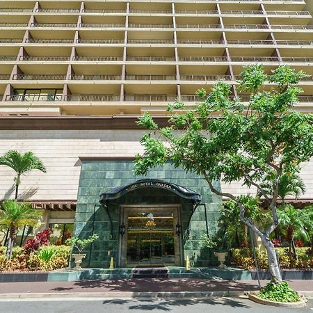 Studio Unit At The Royal Garden, In Waikiki ワイキキ・ロイヤルガーデン Honolulu Exterior foto